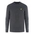 Lyle Scott Lambswool Knitted Dark Grey Sweater